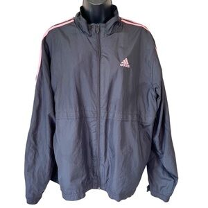 ADIDAS WINDBREAKER JACKET Black & Pink